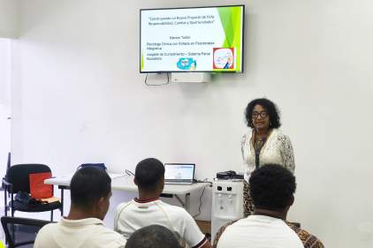 Sancionados participan del taller: “Construyendo un nuevo proyecto de vida: Responsabilidad, cambio y oportunidades”