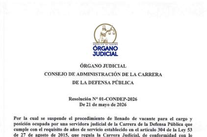 Resolución N° 01 - 2026 del Consejo de Administración de la Carrera de la Defensa Pública