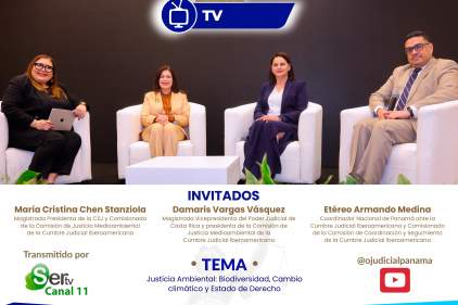 OJudicial TV resalta el compromiso de la justicia iberoamericana con la protección de la biodiversidad