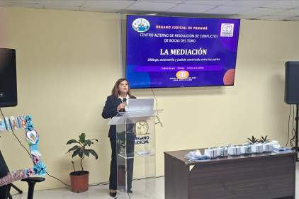 Centro de Mediación de Bocas del Toro celebra la Semana de la Mediación con diversas actividades