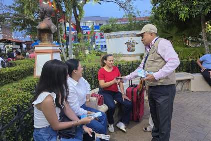 Juzgado de Chitré promueve el acceso a la justicia y la mediación comunitaria en el Parque Unión