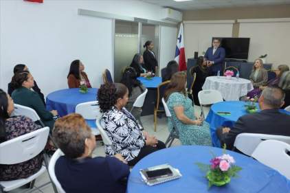 Magistrado Carlos Villalobos Jaén realiza visita de cortesía a despachos judiciales del Órgano Judicial