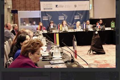 Magistradas de la CSJ avanzan en agenda de trabajo durante el XXXI Encuentro Constitucional de América Latina