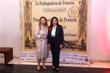 Magistrados de la Corte Suprema participan en recepción por la Fiesta Nacional de Francia