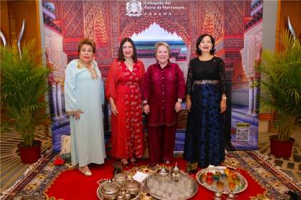 Magistradas de la CSJ participan en Fiesta Nacional del Reino de Marruecos