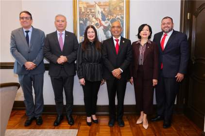 Junta Directiva de la CSJ recibe la visita de cortesía del nuevo rector electo de la Universidad de Panamá   