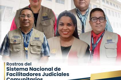 Rostros del Sistema Nacional de Facilitadores Judiciales Comunitarios