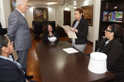 Realizan sorteo para servidores judiciales que participarán en el XXXV Encuentro Panamericano de Derecho Procesal   