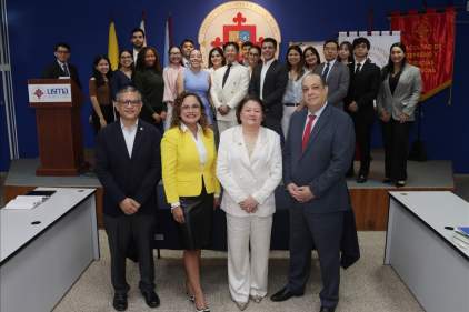 Magistrada Cheng Rosas participa en actividad académica en la USMA