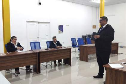 Capacitan en bienestar laboral a servidores judiciales del SPA de Los Santos