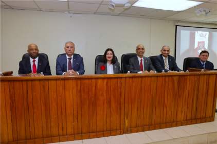 Magistrados de la CSJ asisten a la presentación de “Manual Teórico-Práctico de Derecho Notarial Panameño”