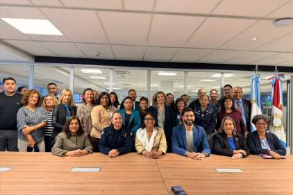 Magistrada Ariadne Maribel García Angulo participó en misión técnica internacional en Córdoba, Argentina