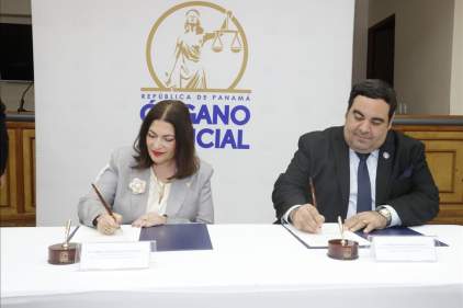 Órgano Judicial y Fundación Panamá Lidera firman convenio marco de cooperación en beneficio de los servidores judiciales