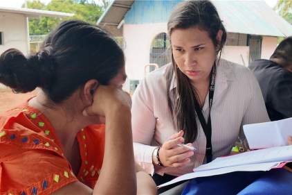 Comité de Apoyo de la UNAJUG en Chiriquí respondió consultas de privadas de libertad