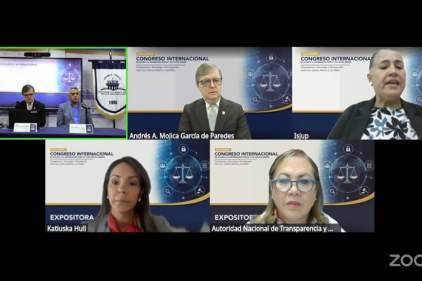 Magistrada presidenta de la CSJ inaugura congreso internacional sobre acceso a la información y justicia abierta