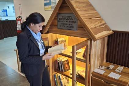 Inauguran Casita de Libros del Órgano Judicial en Coclé