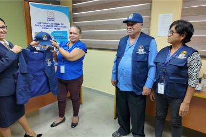 Juzgado Municipal de San Lorenzo capacita y entrega indumentaria a Facilitadores Judiciales Comunitarios
