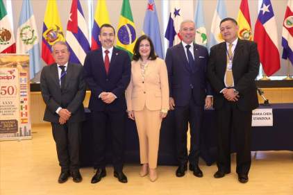 Magistrada presidenta y vicepresidente de la CSJ participan como expositores en encuentro de Derecho Procesal