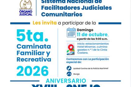 El SNFJC te invita a la 5ta. Caminata Familiar y Recreativa 2026 al conmemorar XVIII años promoviendo una cultura de paz