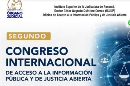 Inscripciones abiertas para el 2do. Congreso Internacional de Acceso a la Información Pública y de Justicia Abierta ⚖