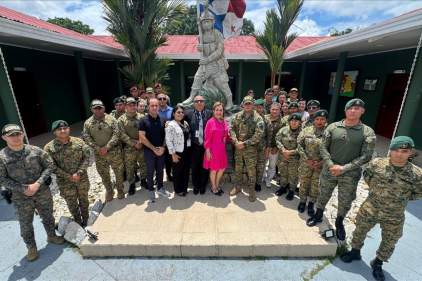 Defensores públicos de Chiriquí capacitan a miembros del Batallón Occidental del SENAFRONT