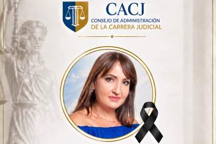 Memorial en homenaje a la jueza primera de circuito civil Marietta Ábrego (Q.E.P.D.)
