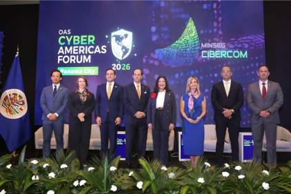Magistrados de la Corte Suprema de Justicia participan en la inauguración del Cyber Americas Forum de la OEA