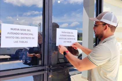 Dos despachos judiciales serán trasladados a Plaza Universal en Las Tablas tras sismo