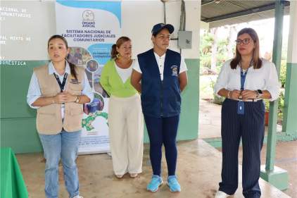 Orientación, prevención y servicios comunitarios marcan la labor de los facilitadores judiciales de Veraguas