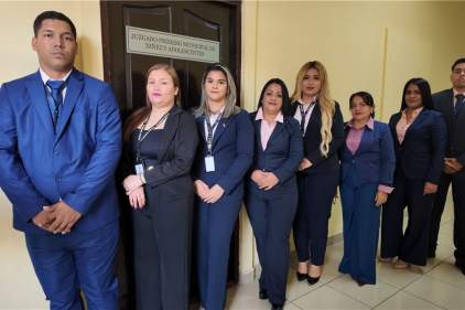 Juzgado Primero Municipal de Niñez y Adolescencia abre sus puertas en el antiguo Palacio de Justicia de David