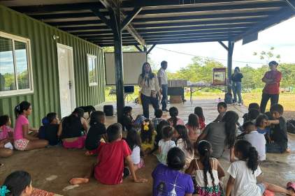 Juzgados de Atalaya y Mariato celebran 18° aniversario del SNFJC con apoyo emocional a menores afectados por el sismo