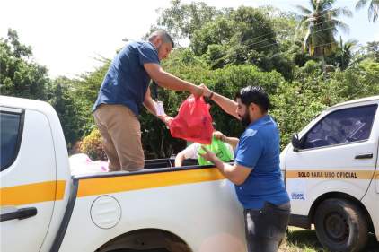 Siguen llegando las donaciones, servidores y facilitadores judiciales se trasladan a Soná