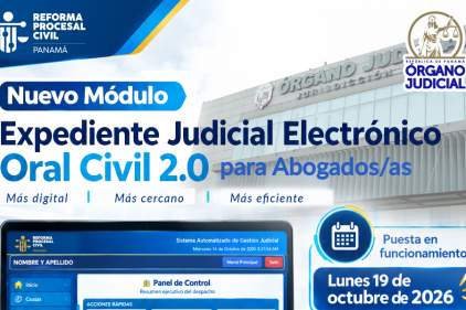 Nuevo módulo del Expediente Judicial Electrónico Oral Civil 2.0 para Abogados