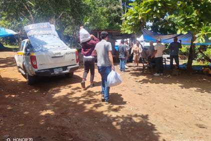 Facilitadores Judiciales Comunitarios afectados por el sismo reciben apoyo solidario
