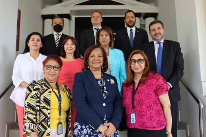 VISITAS PROTOCOLARES DE LA JUNTA DIRECTIVA DE LA RED IBEROAMERICANA DE ESCUELAS JUDICIALES
