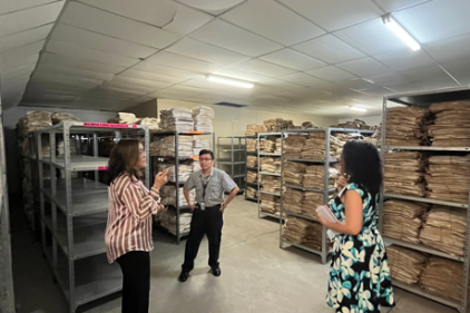 CENDOJ realiza gira de trabajo a las sedes de Archivo Judicial y la Biblioteca Jurídica en la provincia de Coclé
