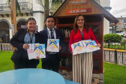 CENDOJ recibe donación de cuentos para la Casita de Libros de Chiriquí