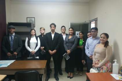 Biblioteca Judicial “Edwin López” recibe gira académica del Centro Regional Universitario de Los Santos