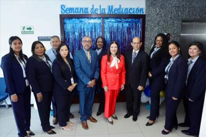 Inicia Semana de la Mediación, acto inaugurado por la magistrada presidenta de la CSJ, María Cristina Chen Stanziola