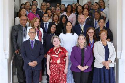 Magistrada presidenta de la CSJ inaugura capacitación sobre acceso a la justicia