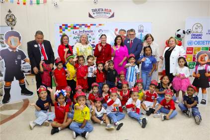 Órgano Judicial saca tarjeta roja al trabajo infantil: juego limpio para niños, trabajo decente para adolescentes