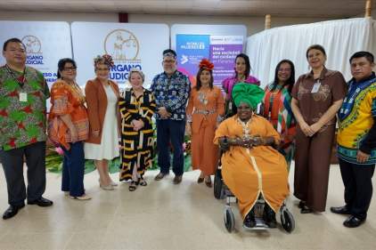 Órgano Judicial celebró el Día Nacional de la Etnia Negra con un conversatorio en Bocas del Toro
