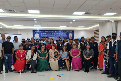 Primera jornada de capacitación de los Facilitadores Judiciales de Chiriquí Oriente