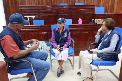 Facilitadores Judiciales Comunitarios de Los Santos participan en segunda jornada de capacitación anual