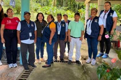 Sistema Nacional de Facilitadores Judiciales Comunitarios realiza jornada de divulgación en Mata Ahogado