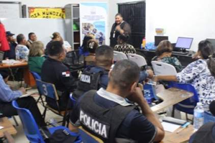 El SNFJC Realizó reunión interinstitucional en el distrito de San Miguelito