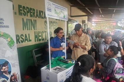 Juzgado Municipal Mixto de Santa Fe divulga el Código Procesal Civil y los Facilitadores judiciales comunitarios