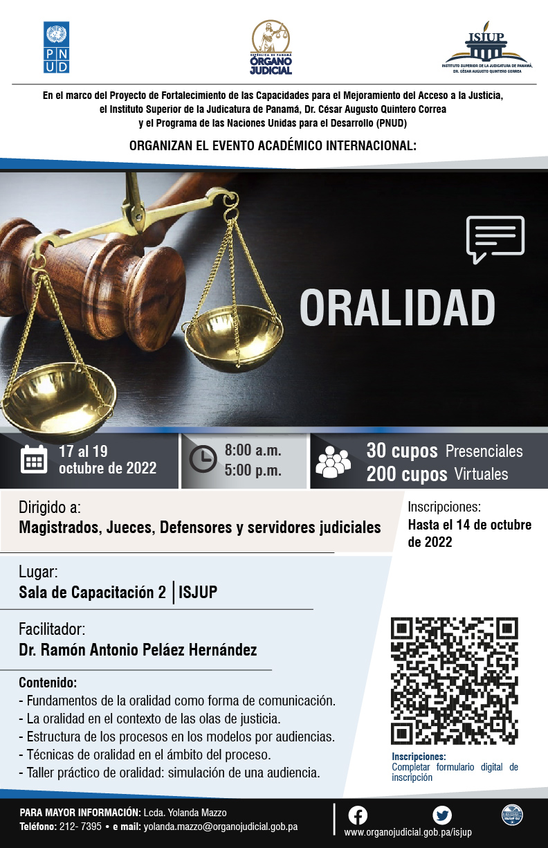 DIPLOMADO EN ORALIDAD