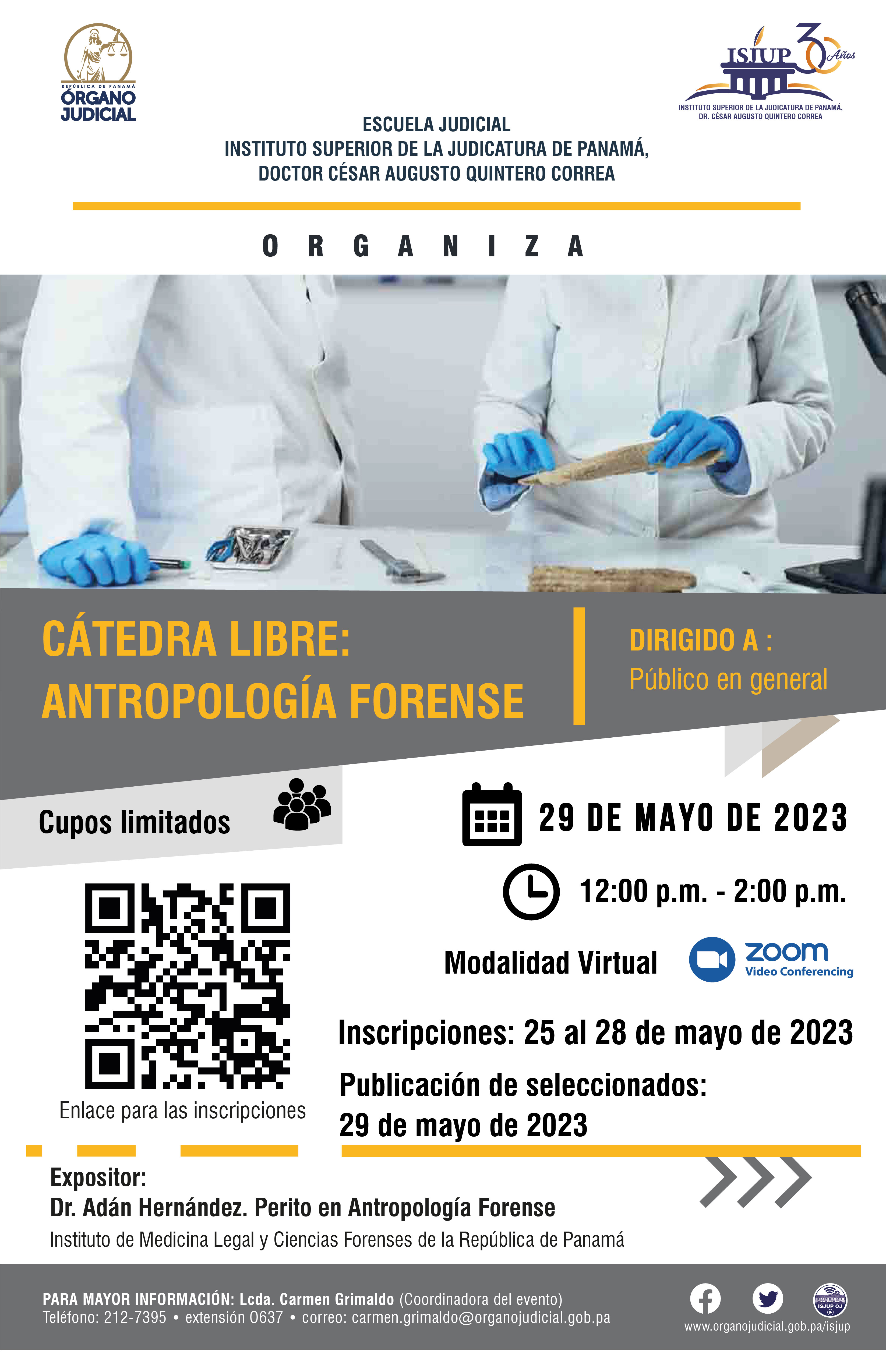 AFICHE ANTROPOLOGI_A FORENSE 2023