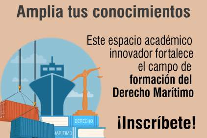 COMPLETA LA ENCUESTA PARA EL TÉCNICO SUPERIOR EN DERECHO MARÍTIMO